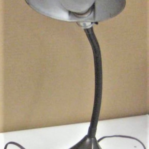 Antique CAST IRON DESK LAMP Table Lamp Journalist Hydro Electric Power Co. - Picture 2 of 12